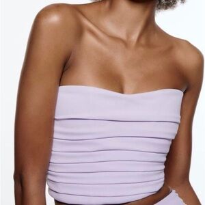 Zara Corset Tube Top